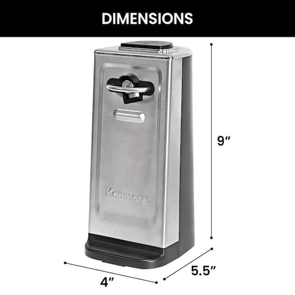 KENMORE Electric Automatic Can Opener with One-Touch Opening
