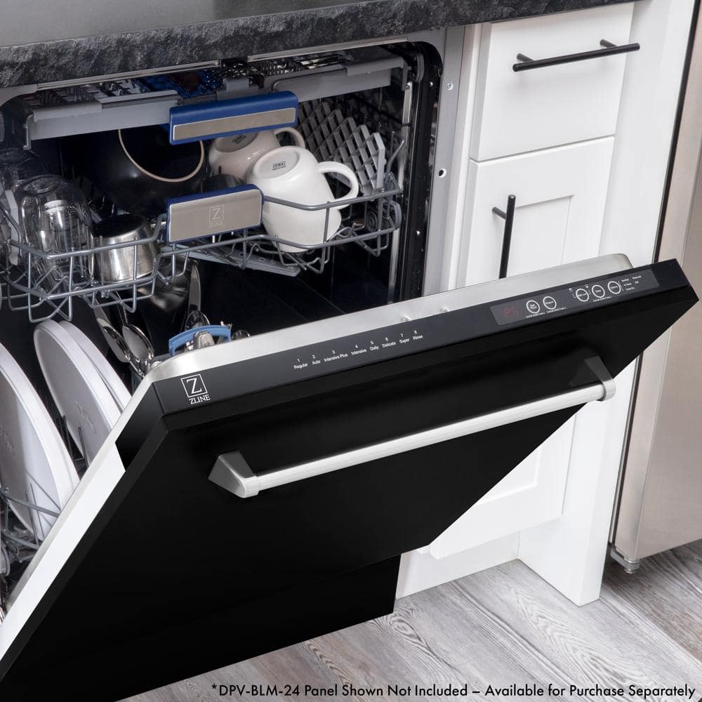 24" Panel Ready Stainless Steel Tub Dishwasher with Top Control