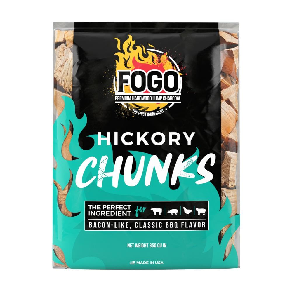 FOGO 350 Cu. In. Bag Hickory Smoking Chunks FG-SW-CHU-HI - The