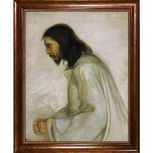 The Savior by Henry Ossawa Tanner Verona Cafe Framed Religious Oil Painting Art Print 20 in. x 24 in.