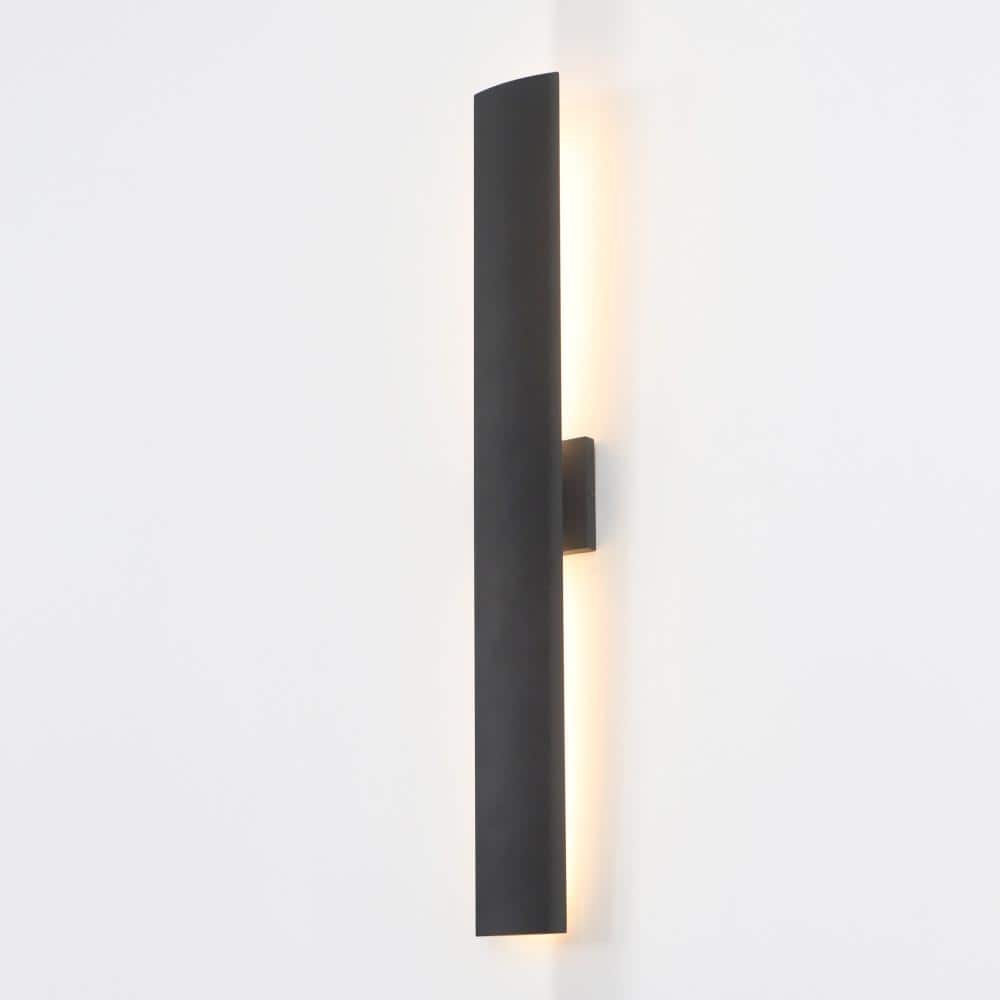 1 Light 36 in. Black LED Outdoor Wall Light,Hallway Foyer Bedroom Wall Sconce price history on PriceWatchPro