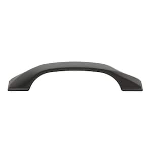 3-3/4 in. (96 mm) Center-to-Center Matte Black Twisted Arch Bar Pull (10-Pack )