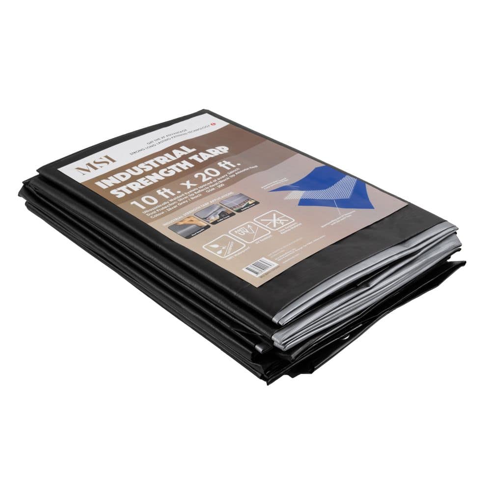 MSI 10 ft. W x 20 ft. L Heavy Duty 10 MIL Tent Canopy Tarp CNPTHD
