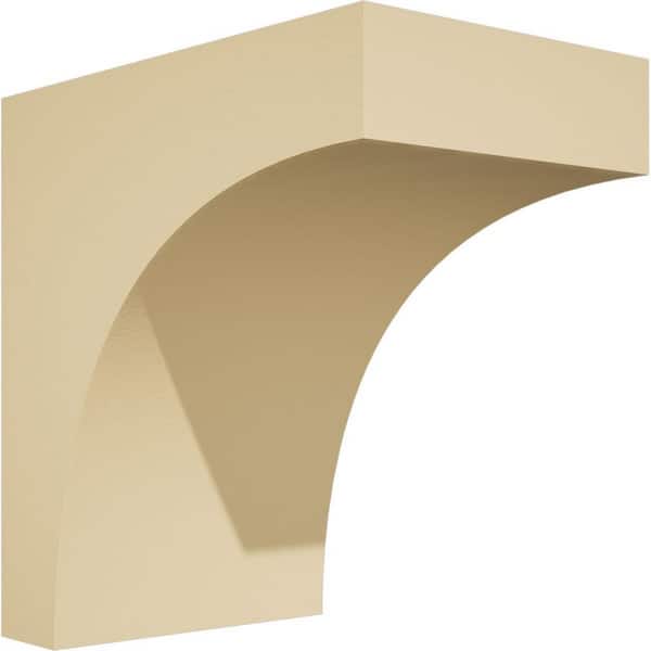 Ekena Millwork Standard Stockport 5 in. W x 8 in. H x 8 in. D Signature Urethane Polyurethane Corbel