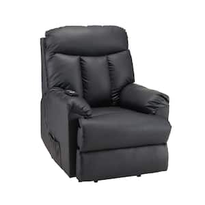 Modern Black PU Leather Lift and Power Heavy Duty Reclining Chair