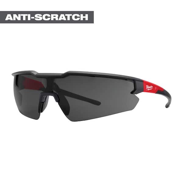 Milwaukee Tinted Safety Glasses Anti-Scratch Lenses