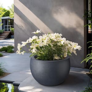 decorative planter pot Radiant Metal Planter Set
