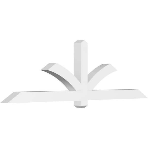 Ekena Millwork Redmond 84 in. W x 24.5 in. H x 4 in. D Signature Polyurethane Bracket