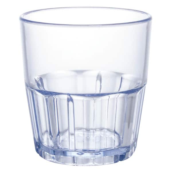 Winco 12 oz. Plastic Havana Tumbler