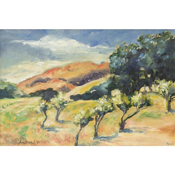Unbranded "Walk Into the Wild" by Marmont Hill Unframed Canvas Nature Art Print 40 in. x 60 in.