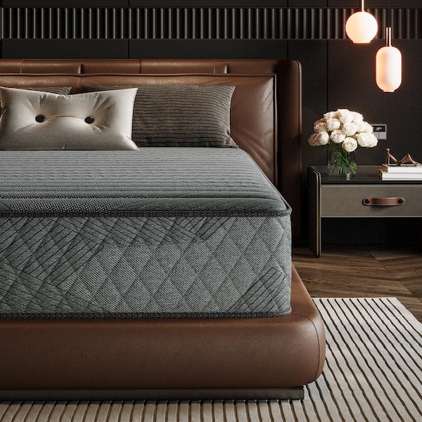 Full Size Medium Firm 10 in. Cool Gel Memory Foam Hybrid Mattress with CertiPUR-US, SGS and OEKO-TEX