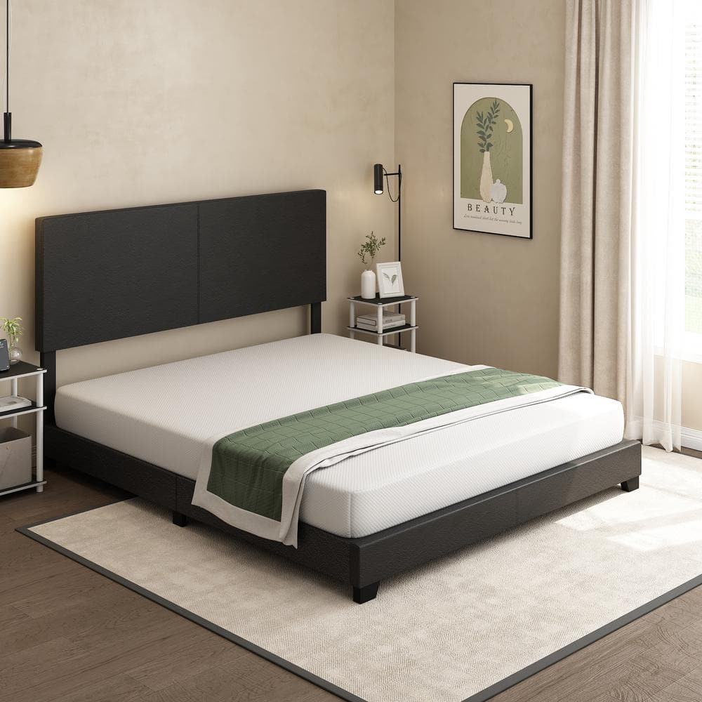 Furinno Tidur California King Medium Firm Cooling Gel 8 in. Bed-in-a-Box Memory Foam Mattress