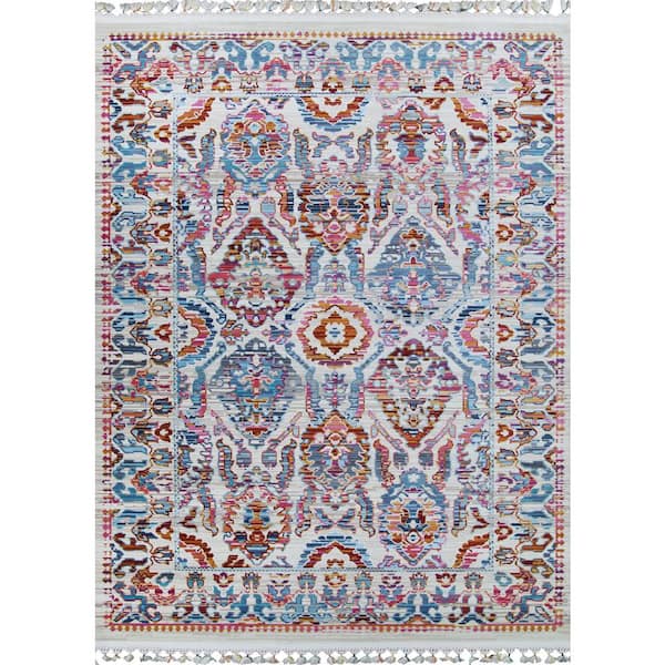 Evolution Baluch Ivory 8 ft. x 11 ft. Area Rug