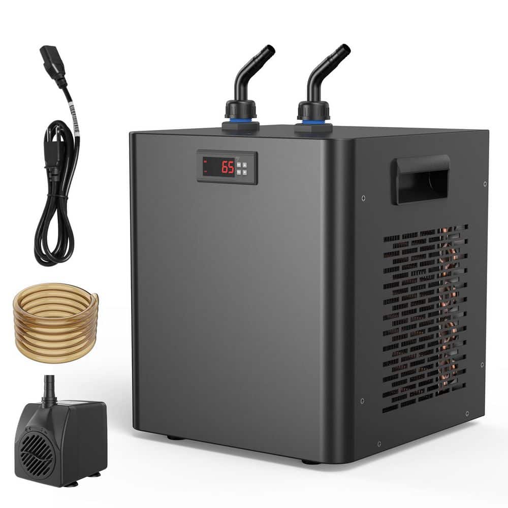 1-Person 0 Jet 110V Cold Plunge Chiller 1/3HP for Ice Bathtub 79 Gallon Aquarium Water Chiller with Quiet Design price history on PriceWatchPro