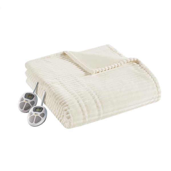 Serta Luxuriously store Soft Plush Electric Blanket