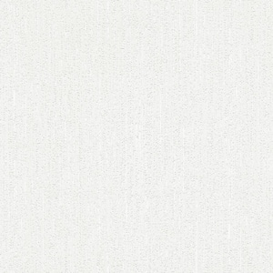 Strati White Stria Paintable Wallpaper Sample