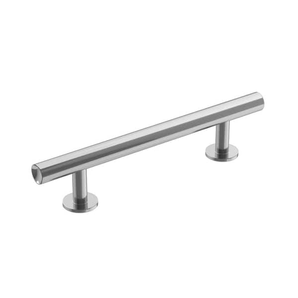 Amerock Radius 3-3/4 in. (96mm) Modern Polished Chrome Bar Cabinet Pull