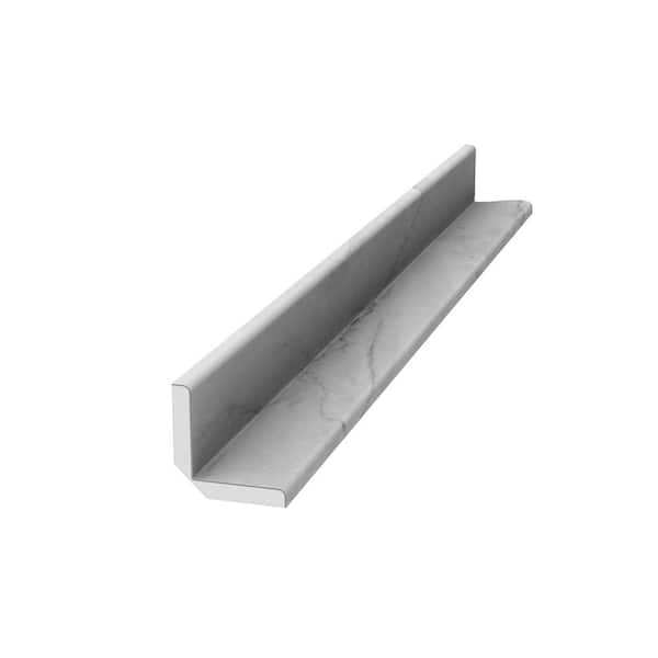 FlexStone 1.5 in. x 1.5 in. x 95 in. Inside Corner Trim in Oyster