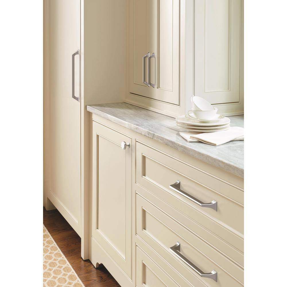 Polished Chrome 6-5/16 Inch Modern Cabinet Pull Bar