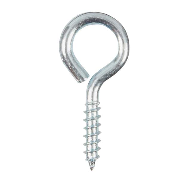 Everbilt 1-1/2 in. Zinc-Plated Hook and Eye (3-Pack) 15348 - The Home Depot