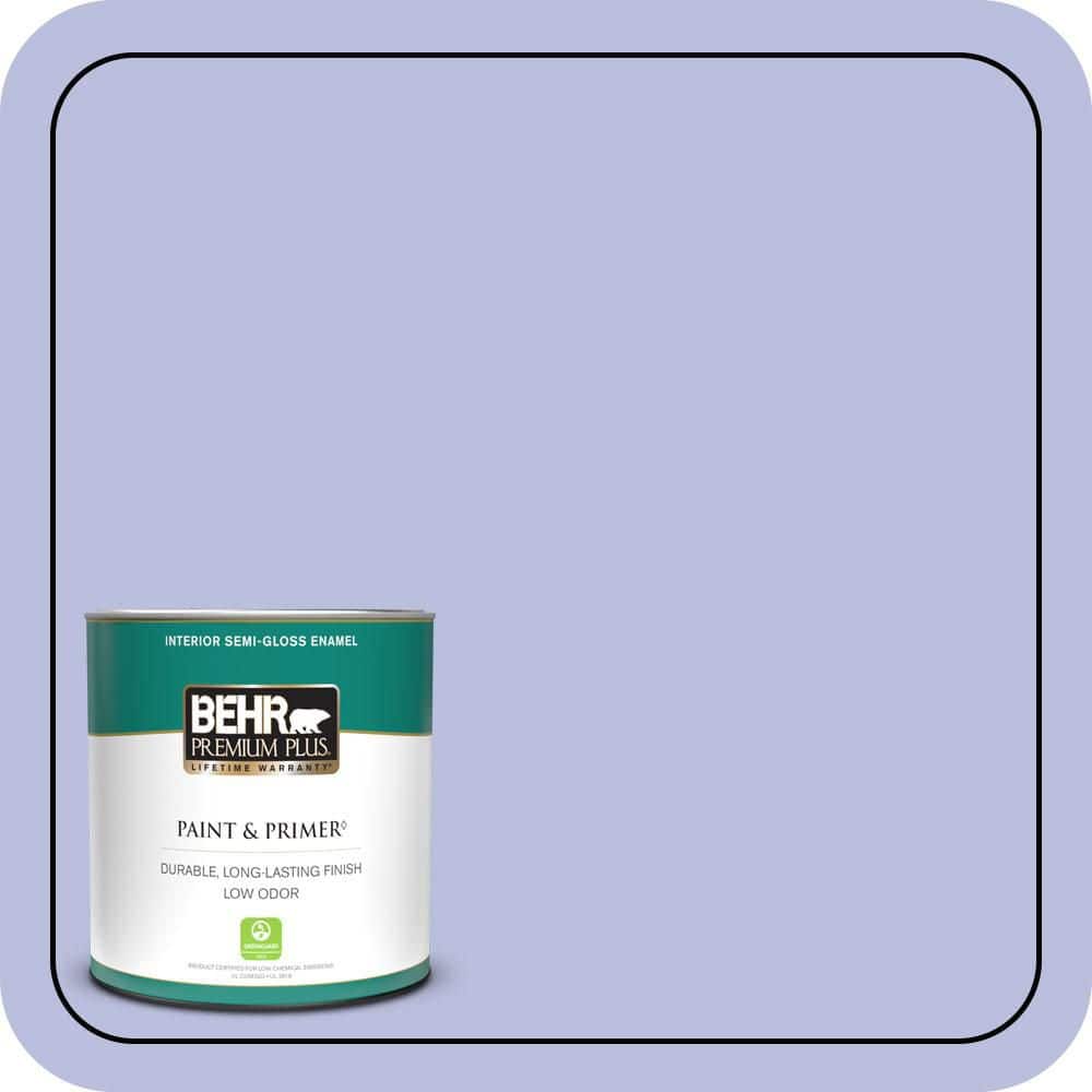 1 qt. #620A-3 Rhapsody Lilac Semi-Gloss Enamel Low Odor Interior Paint & Primer price history on PriceWatchPro