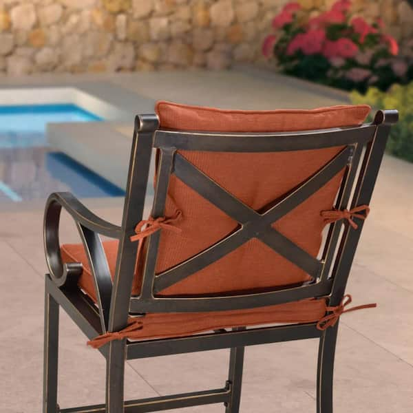 Garden chair with discount stool