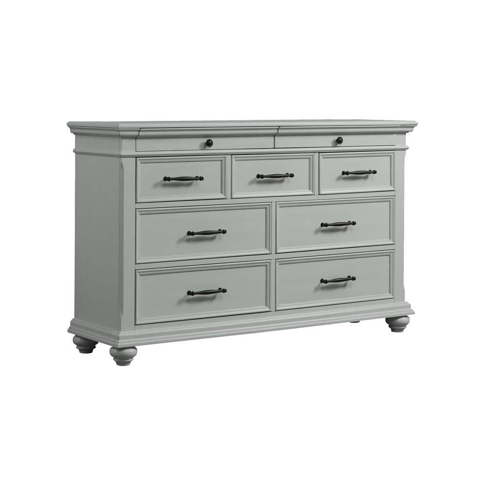 Picket House Furnishings Brooks 9-Drawer Dresser With Grey Finish SR300DR