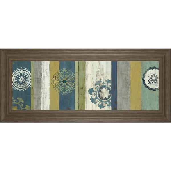 Classy Art "Marrakech Il" By Aimee Wilson Framed Print Abstract Wall Art 42 in. x 18 in.
