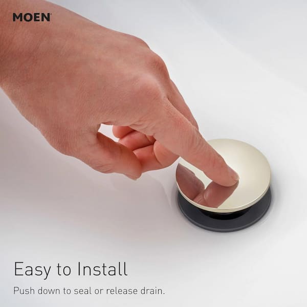 MOEN Revyl Single Hole Single Handle Bathroom Faucet in Spot