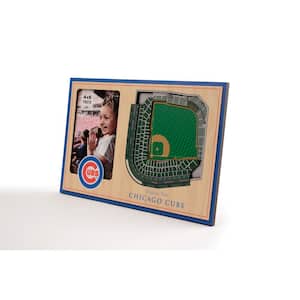 MLB Chicago Cubs Team Colored 3D StadiumView with 4 in. x 6 in. Picture Frame