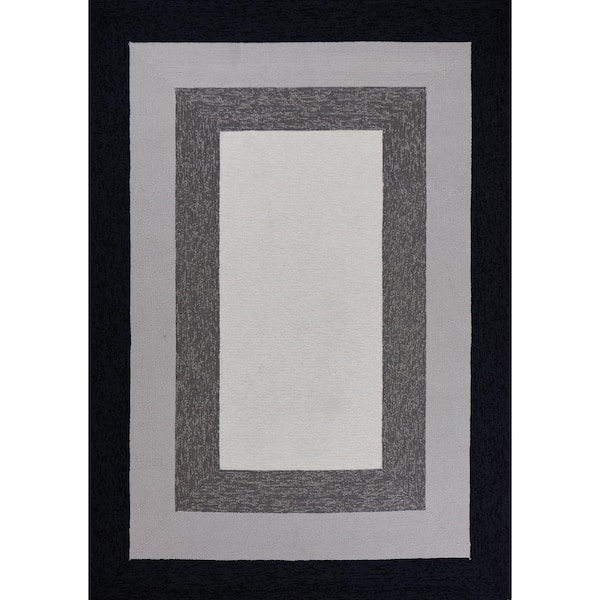 Libby Langdon Charcoal Highview 3 ft. x 5 ft. Area Rug