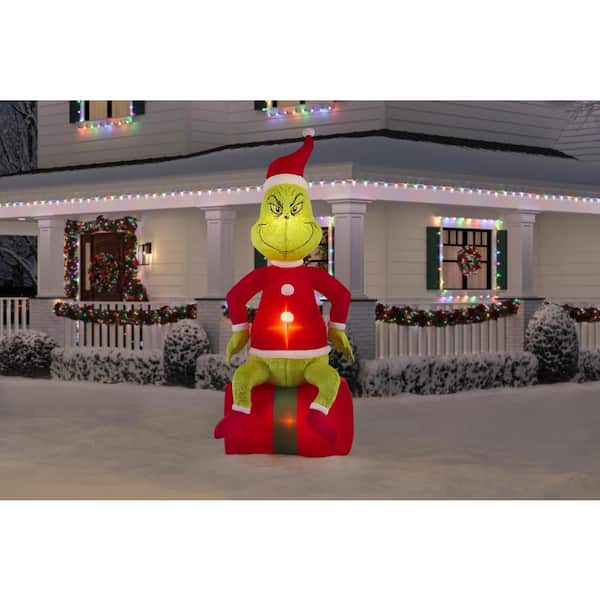 Grinch Santa Like A Good Neighbor Stay Over There Grinch Tree