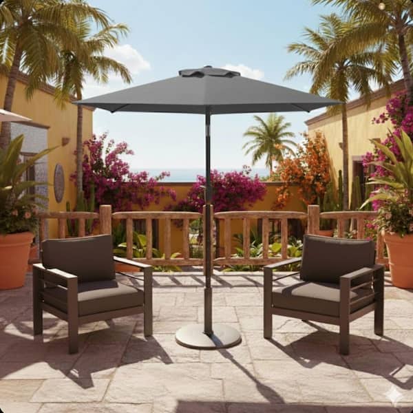 inground patio umbrella AKZ PLUS 10' x 13' Rectangular Aluminum Cantilever GiantPatioUmbrellas but they are included when purchasing an umbrella from Purple Leaf Adjustable Inground Patio Umbrella Stand