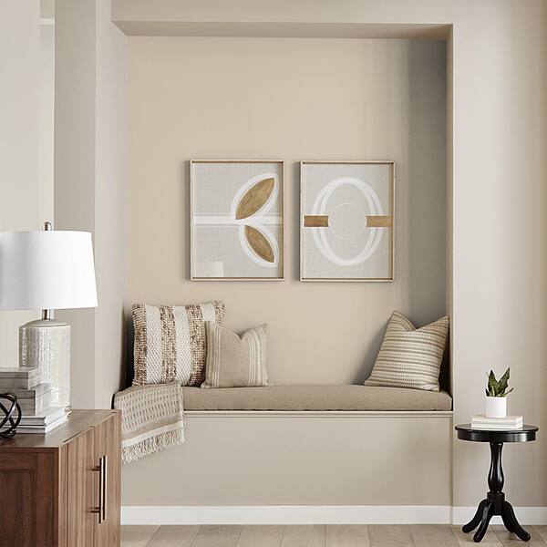 BEHR DYNASTY 8 oz. #N300-3 Casual Khaki Matte Stain-Blocking Interior/Exterior Paint & Primer Sample DY60416 - The Home Depot