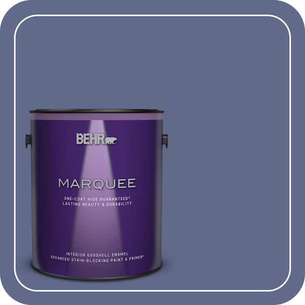 BEHR MARQUEE 1 gal. #S540-6 Dangerously Elegant One-Coat Hide Eggshell Enamel Interior Paint & Primer