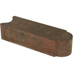 Edgestone 11.75 in. x 4 in. x 3 in. Red/Charcoal Concrete Edging (288-Piece Pallet)
