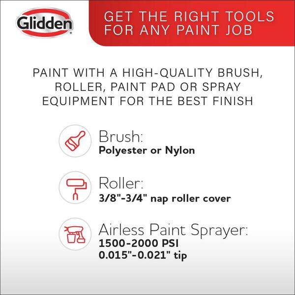 Glidden Premium - 5 gal. PPG1014-2 Gray Whisper Satin Interior Latex Paint