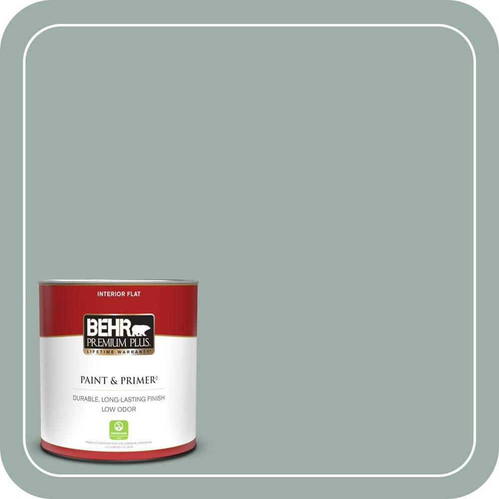 1 qt. Home Decorators Collection #HDC-CT-22 Aged Jade Flat Low Odor Interior Paint & Primer price history on PriceWatchPro