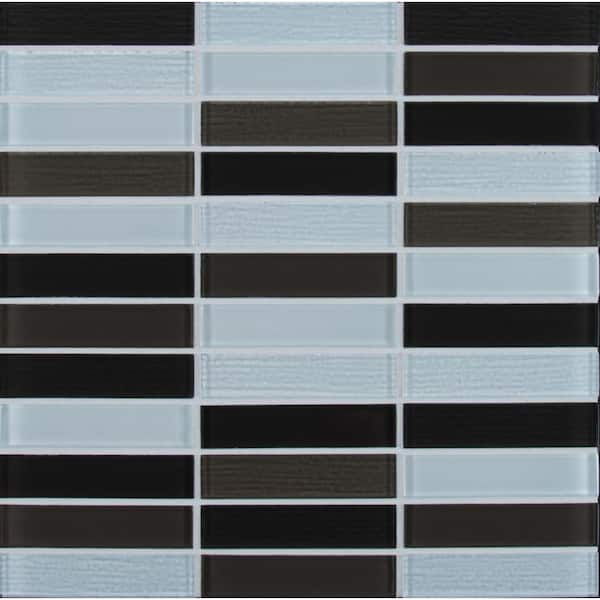 MSI Retro Stax 12 in. x 12 in. x 6mm Glass Mesh-Mounted Mosaic Tile (0.96 sq. ft.)