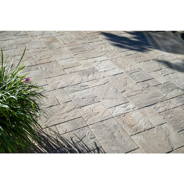 interlock Tahoe 14.75 in. x  9.875 in. x  2.375 in. Rectangle Santa Fe Concrete Paver Pallet (114-Pieces/70.5 sq. sf./Pallet)