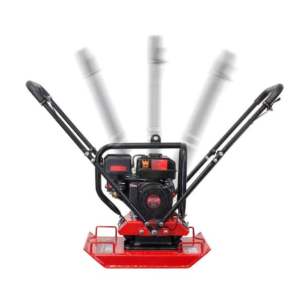 7 HP 4500-Pound Compaction Force Plate Compactor, CARB Compliant