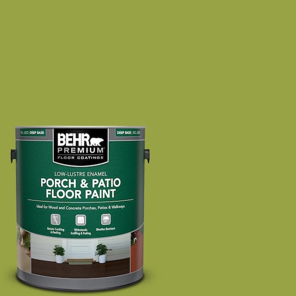 BEHR PREMIUM 1 gal. #P360-6 Fresh Apple Low-Lustre Enamel Interior/Exterior Porch and Patio Floor Paint
