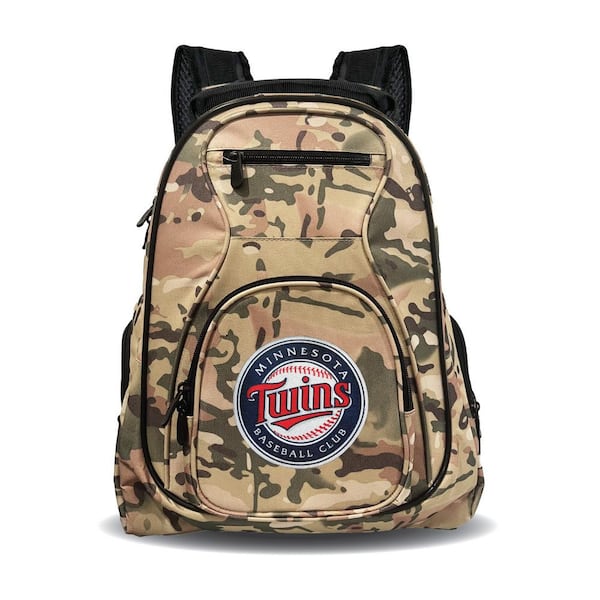 Mojo Minnesota Twins 19 in. Premium Laptop Backpack-CAMO