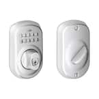Plymouth Satin Chrome Electronic Keypad Deadbolt