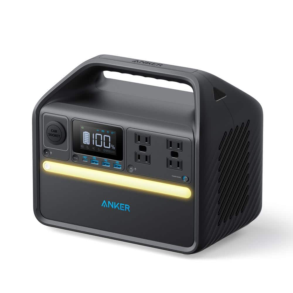500W Output/750W Peak SOLIX 536 Push Button Start LFP Battery Generator for