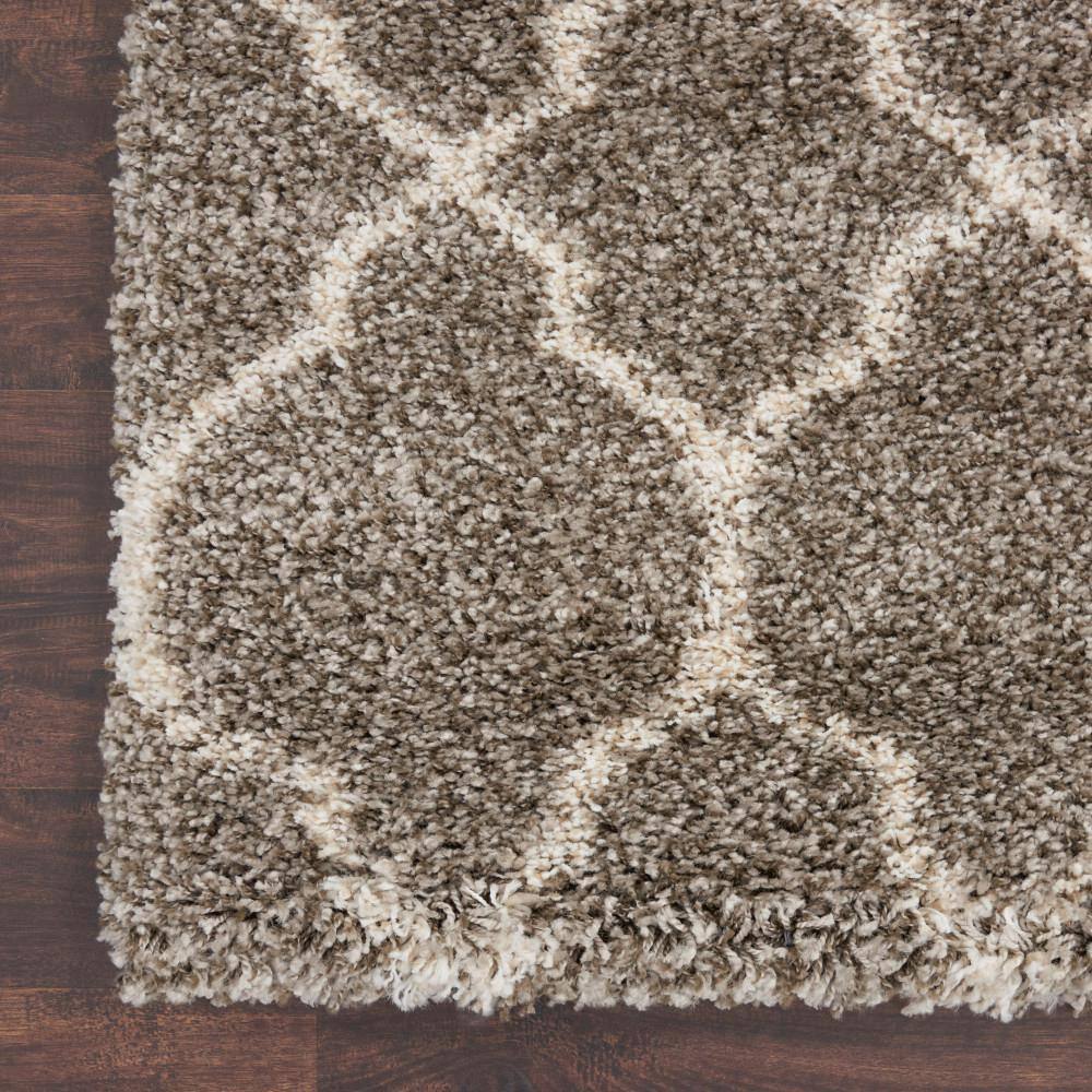 Stone High Pile Shag Rectangular Area Rug
