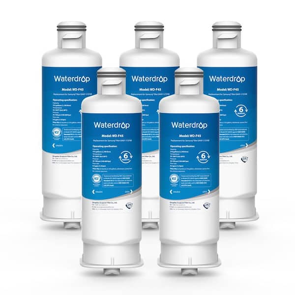DA97-17376B Replacement for Samsung HAF-QIN/EXP, DA97-08006C, RF28R7201SR Refrigerator Water Filte, 5 Packs