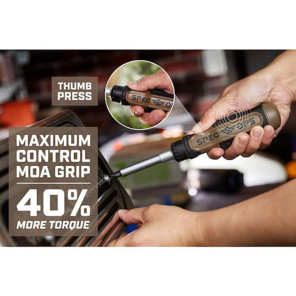 SPEC OPS Ratcheting Screwdriver, 12 in. 1, Includes 6 Double SPEC OPS Ratcheting Screwdriver, 12 in. 1, Includes 6 Double