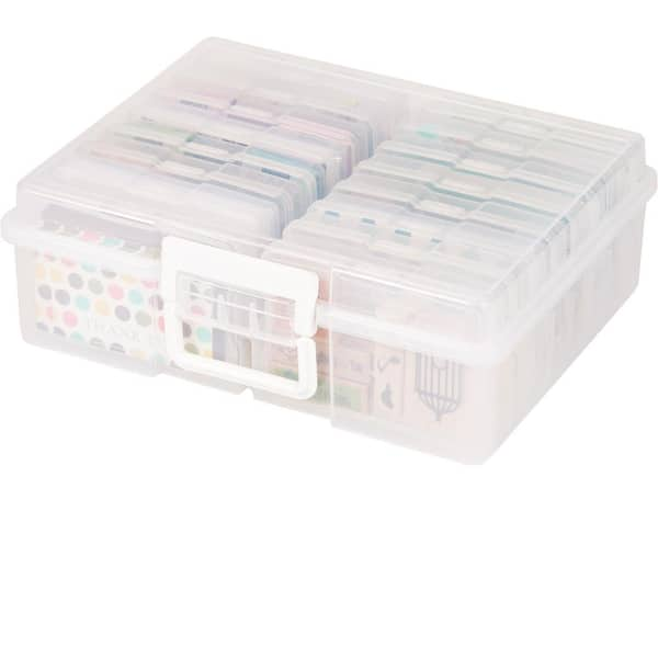 Clear Craft Storage Box Set