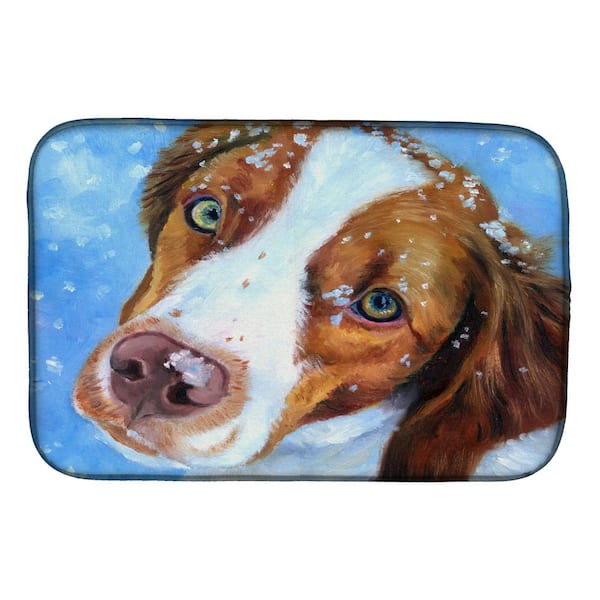 Caroline's Treasures 14 in. x 21 in. Multi-Color Snow Baby